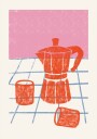 COFFEE TIME Poster Plakat / 30x40cm