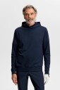 J.Lindeberg Vent Golf Hood Blå Golfgenser herre JL Navy X Large