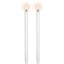 Uyuni Lighting LED-kronelys 2-pakning 1,3 x 27,8 cm hvit 1711644-02-0 1706653-01-0