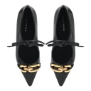 Baldinini, Dame, Sko, Svart, 37 1/2 EU,