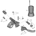 Shimano XTR membranenhet til bremsegrep modell BL M9120