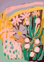 Floral Harmony Burst Plakat Plakat / 50x70cm