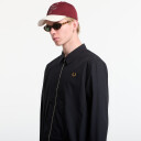 Fred Perry Poplin Overshirt   Black   L