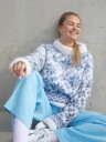 Garnius 24 30 Carly genser Ocean Breeze Mohair + Caness M/ skinnlapp
