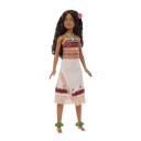 Disney Princess Disney Vaiana Doll With Removable Fashion & 5 Accessories Inspired By Live Action Movie Multi/patterned ONE SIZE