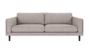 Rowico Home Braden 3 seters sofa Grå Max 180 Brun eikben