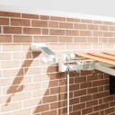  Automatisk Uttrekkbar Markise med LED Gul og Oransje 450x300 cm