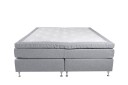 Venture Design Rättvik kontinental seng Lysegrå 160 cm Medium & fast Grå