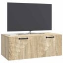  Vegghengt TV skap Sonoma eik 78,5 x 41 x 30 cm Konstruert tre