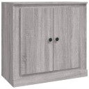 vidaXL Skjenk grå sonoma 70x35,5x67,5 cm konstruert tre