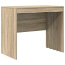  Skrivebord Sonoma eik Sponplate 90 x 50 x 76 cm Enkelt