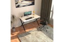 Athodna Skrivebord 70x120 cm   Sort/Hvit