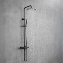 Lavabo Safira dusjsett, matt sort