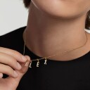 PDPAOLA Letter I Anheng 18 kt. Gullbelagt sølv CH01-058-U - Dame - 925 sterling silver