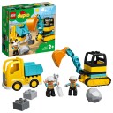 Lego 10931 LEGO Duplo Town Lastebil og beltegravemaskin
