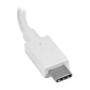 StarTech USB-C til HDMI Adapter 4K 30Hz Hvit 0.1m