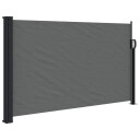  Uttrekkbar sidemarkise antrasitt 120x500 cm 4004413