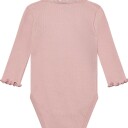 Huttelihut Body Ls Rib Pink 80