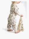 Geggamoja Pysjamas Pippi Langstrømpe Beige 74 80