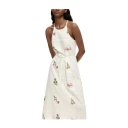 Desigual Dame Kjoler Hvit S,