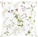 Arvidssons Textil Blomsteryra putetrekk 47x47 cm Grønn