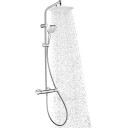 Hg Myselect E240 Showerpip - Hvid/Krom
