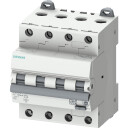 Siemens Kombinasjonsbryter Automatsikring/HPFI C 20A 4P 30mA 5SU1346-7FP20
