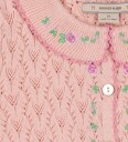 Konges Sløjd Cardigan   Strikk   Hullmønster   Rosier   Light Ro   Konges Sløjd   2 år (92)   Cardigan   Rosa
