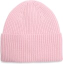 Davida Cashmere Fold Rib Cap   PINK   One Size