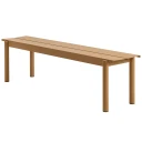 Muuto Linear Steel Benk 170x34 cm Burnt Orange