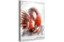 Tavle Red Flamingo 80X120 Artgeist sp. z o. o.