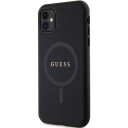 Guess Guhmn61psahmck Iphone 11 / Xr 6.1" Czarny/Black Hardcase Saffiano Magsafe