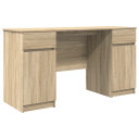  Skrivebord Sonoma Eik 140x49x76 cm Konstruert tre