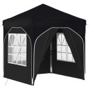  Pop up Festtelt 192 x 192 x 245 cm Antrasitt