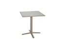 Brafab Arket kafébord Mineral grey 70 x 70 cm Beige