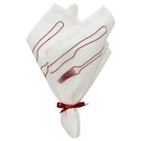 Decotique La Tavola Serviett 45x45 cm 2 pk Vinrød