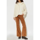Moncler Dame Topper Beige L,