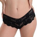 sassa Truser Classic Lace Panty Svart polyamid 42 Dame