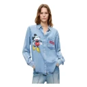 Desigual Dame Bluser & Skjorter Blå S,