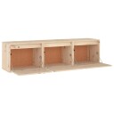 vidaXL TV-benker 3 stk heltre furu