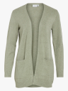 Vila Ril Open Long Sleeve Knit Cardigan Grønn XS