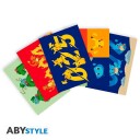 ABYstyle Pokemon krus med postkort og notatbok samlepakke