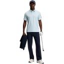 J.LINDEBERG Tour Tech Print Golf Polo T skjorte Herre Blå L
