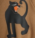 Mini Rodini Panther Sp Melange Sweatshirt   Brown   92/98