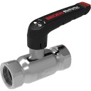 Broen ballofix full flow ball valve stainless female/female