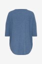 Only Carmakoma   Topp carLamour 3/4 Top   Blå