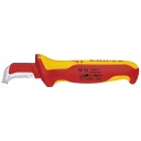 Knipex Isolert Strippekniv 180 mm med Glidesko