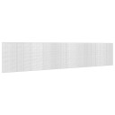 vidaXL Gabion med 3,5 mm wire og 5x2,5 cm nett 1000x10x200 cm