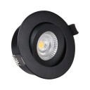 Antidark Downlight Spott 7W 2700K Tilt Svart