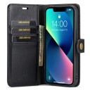 DG Ming avtakbar lommebok (iPhone 15) Svart